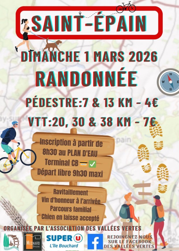 Affiche Les vallées vertes St Epain